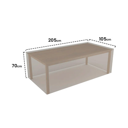 Funda Protectora Mesa Rectangular 205x105x70 Cm Nortene_1