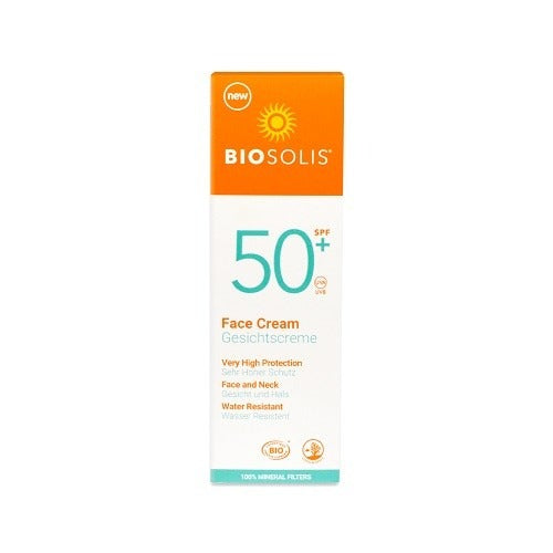 Crema protección solar facial SPF50+ Biosolis