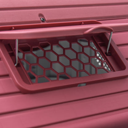 Pawhut Caseta De Perro Con 3 Respiraderos Puerta Ventana Para Jardín Terraza_4
