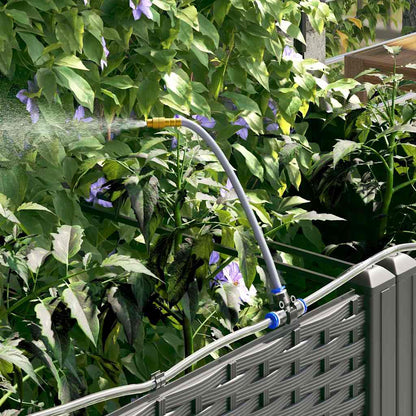Macetero De Jardín 5 Uds. Negro 120 X 120 X 142 Cm Pp_4