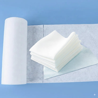 Rollo Forro Biodegradable Pañales 100% Bambú Adznadons 100 Hojas Desechable Eco-friendly Compatible Tela Y Desechables_1