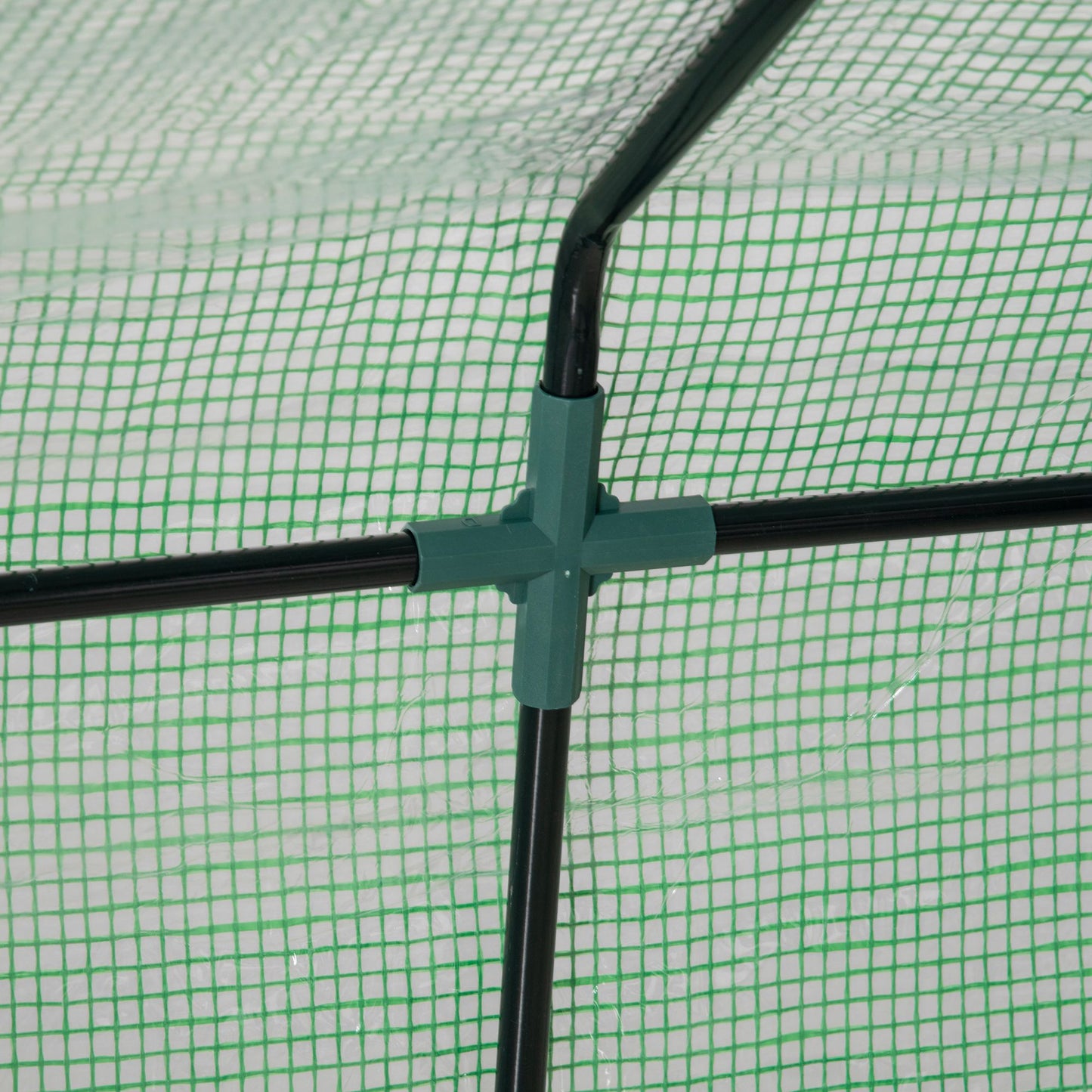 Outsunny Invernadero Pequeño Con Cubierta Doble 180x90x90 Cm Verde_4
