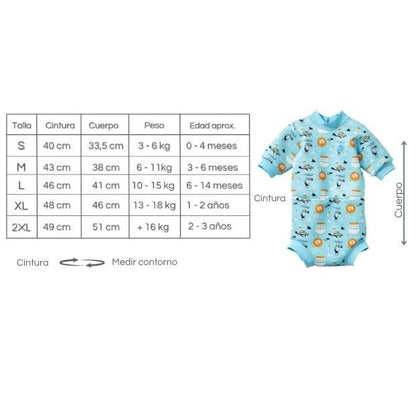 Happy Nappy Traje Baño Up in the Air Splash about Happy Nappy Traje Baño Up in the Air M