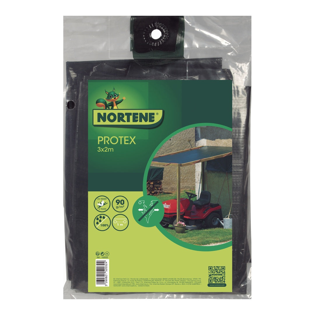 Toldo Para Leña Reforzado 3x2 M Verde Nortene_3