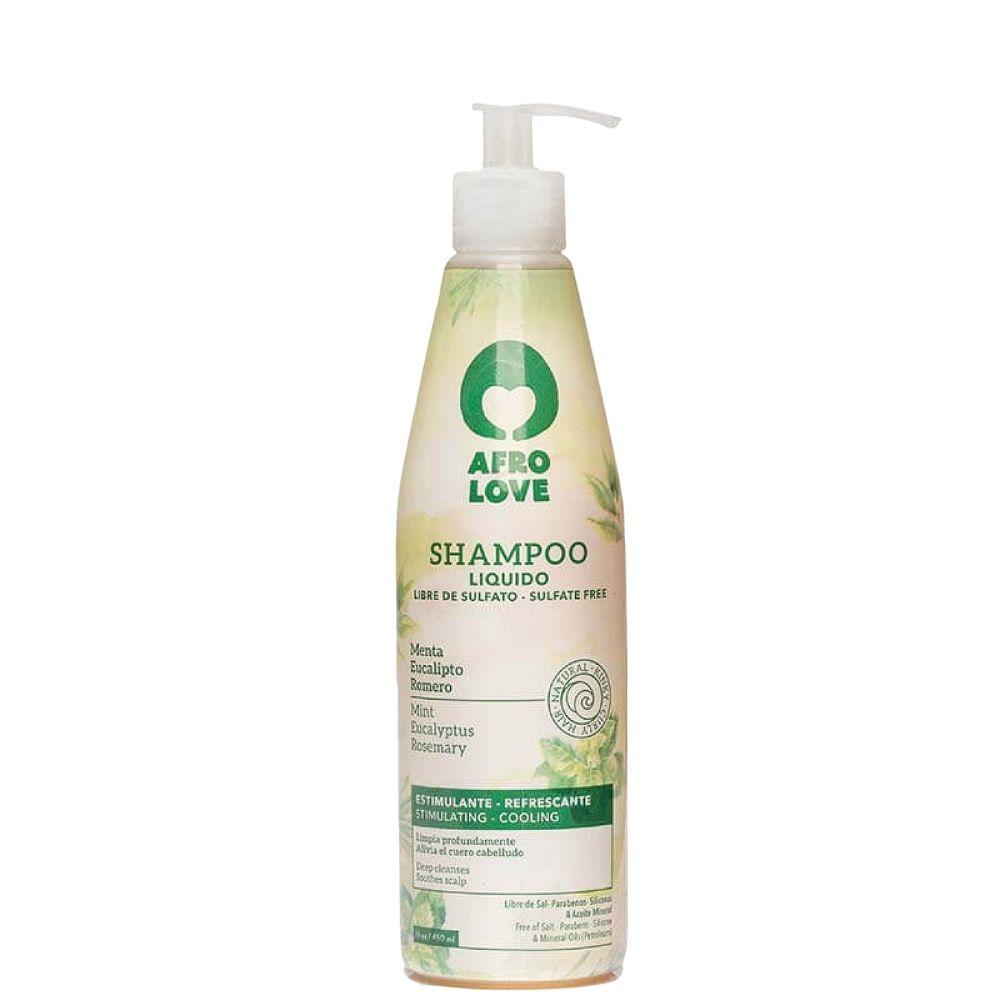 Afro Love Champú Menta Romero 450ml_0