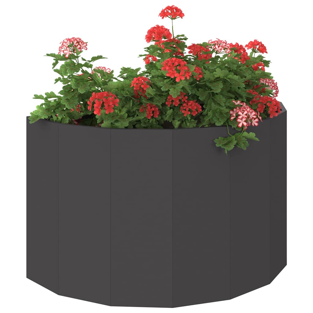 Jardinera Negro 90 X 45 X 50 Cm Acero_2