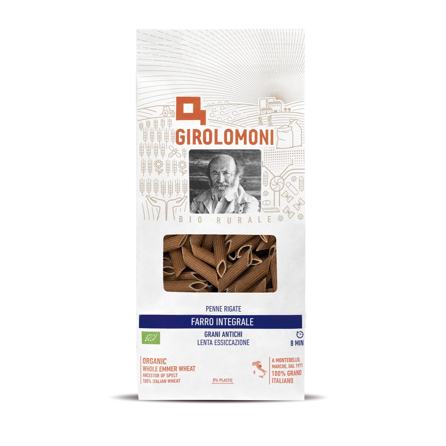 Penne rigate espelta integral bio Girolomoni 500g