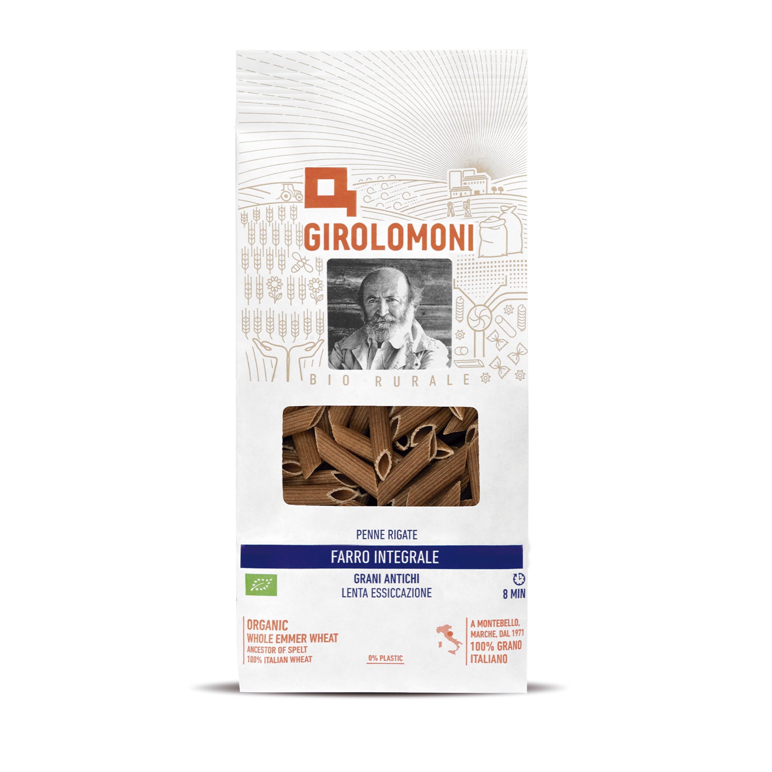 Penne rigate espelta integral bio Girolomoni 500g