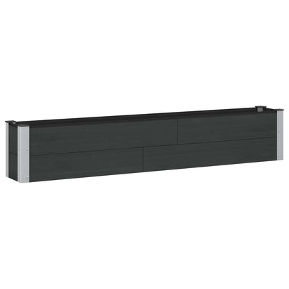 Arriate Elevado Negro 200 X 30 X 36 Cm_0