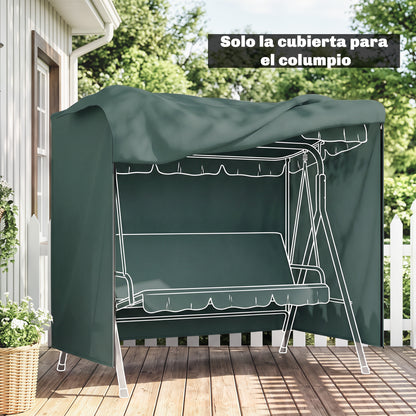 Outsunny Funda Columpios Jardín Cubierta Muebles De Exterior Con Cremallera_4