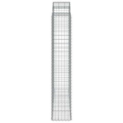 Cestas De Gaviones 11 Uds Forma De Arco Hierro 200x50x220/240cm_4