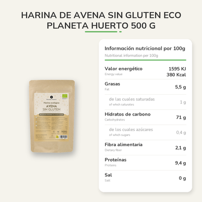 Información nutricional