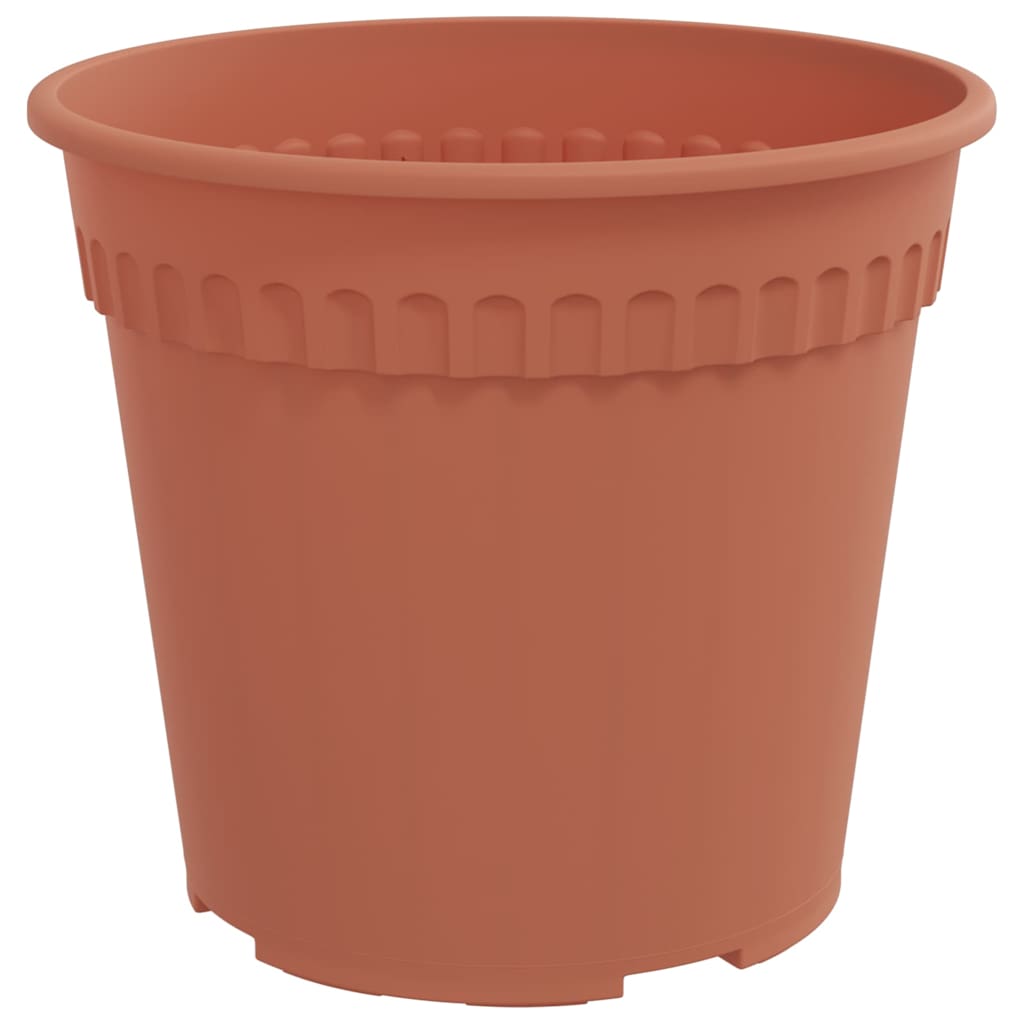 Macetas 24 Pcs Rojo Ladrillo Ø 17 X 14 Cm Plástico_5