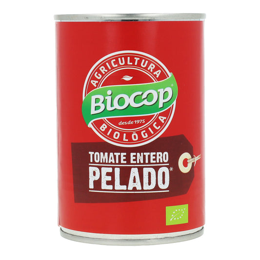 Tomate Entero Pelado Biocop 380 g