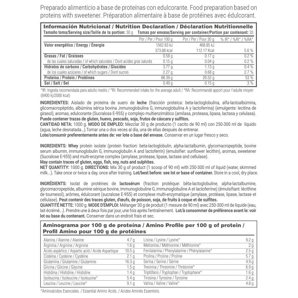 Cfm Iso Zero - 1kg - Chocolate Blanco Con Leche Milkywhey - Aumenta La Masa Muscular - Masmusculo_4