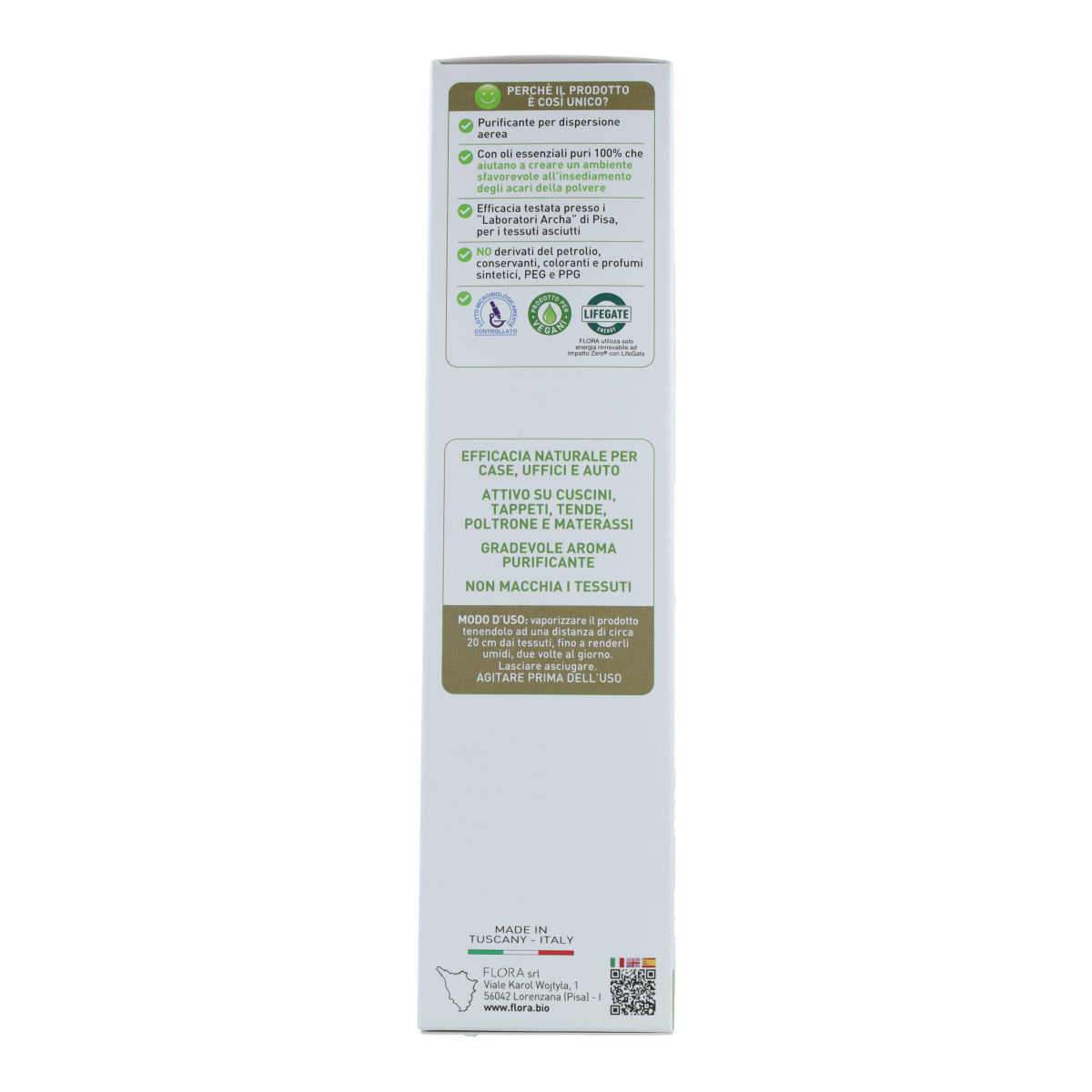 Spray anti-ácaros Flora 200ml