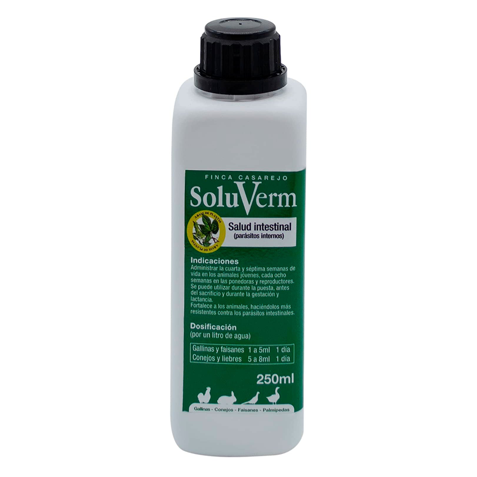 Pack - Previene Coccidios Y Vermes En Gallinas, Faisanes, Conejos - Vitaminas Naturales Para Animales - 250ml_1