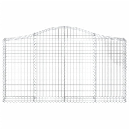 Cestas Gaviones 30 Uds Forma De Arco Hierro 200x30x100/120 Cm_3