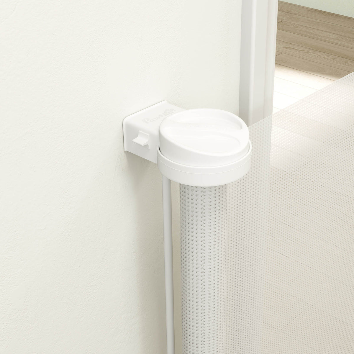 Pawhut Barrera De Seguridad Para Perros Retráctil 0-136 Cm Para Escaleras_4
