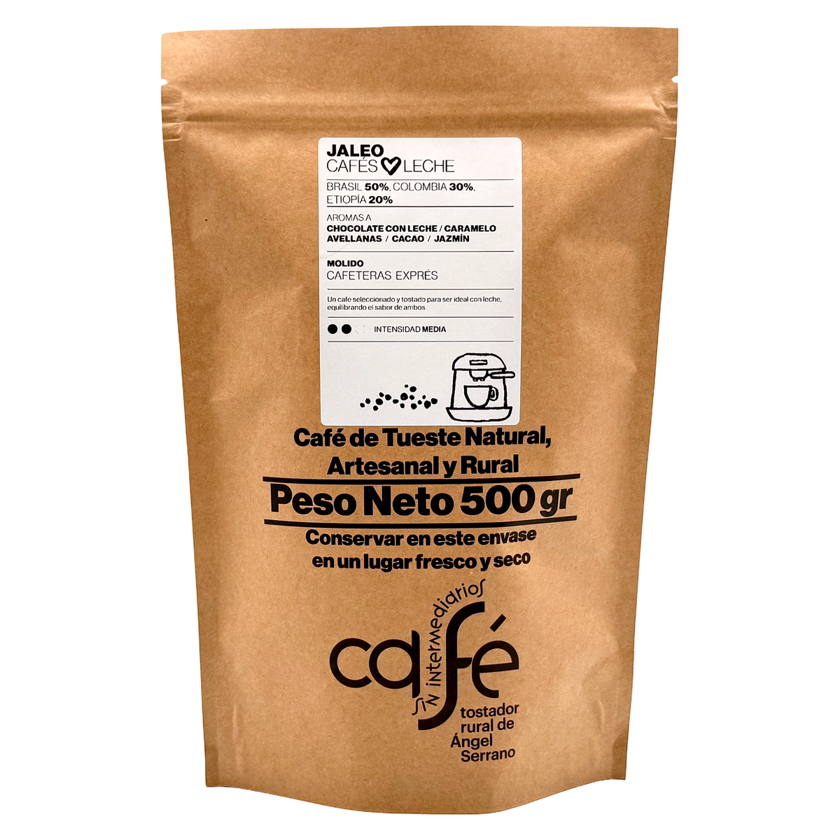 Cafe Sin Intermediarios Café Colombia Jaleo Molido Espresso 500 G_0
