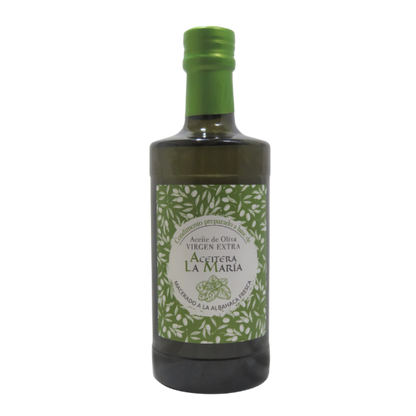 Aceite De Oliva Virgen Extra Macerado A La Albahaca 50 Cl Cristal_0