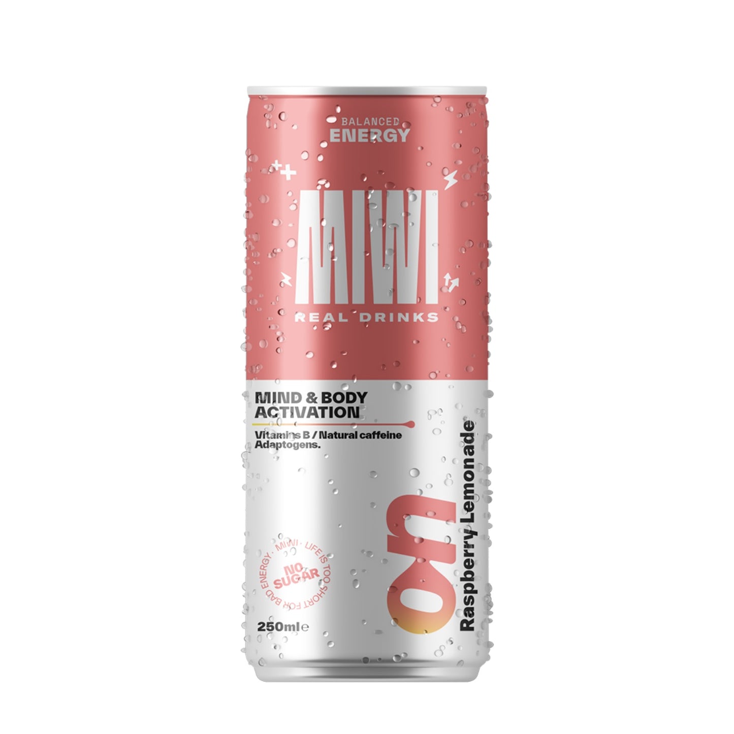 Miwi On Raspberry Lemonade 0% Azucar Miwi 12 Latas 25cl_1