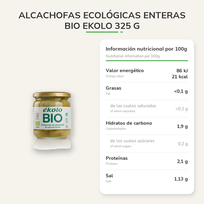 Información nutricional