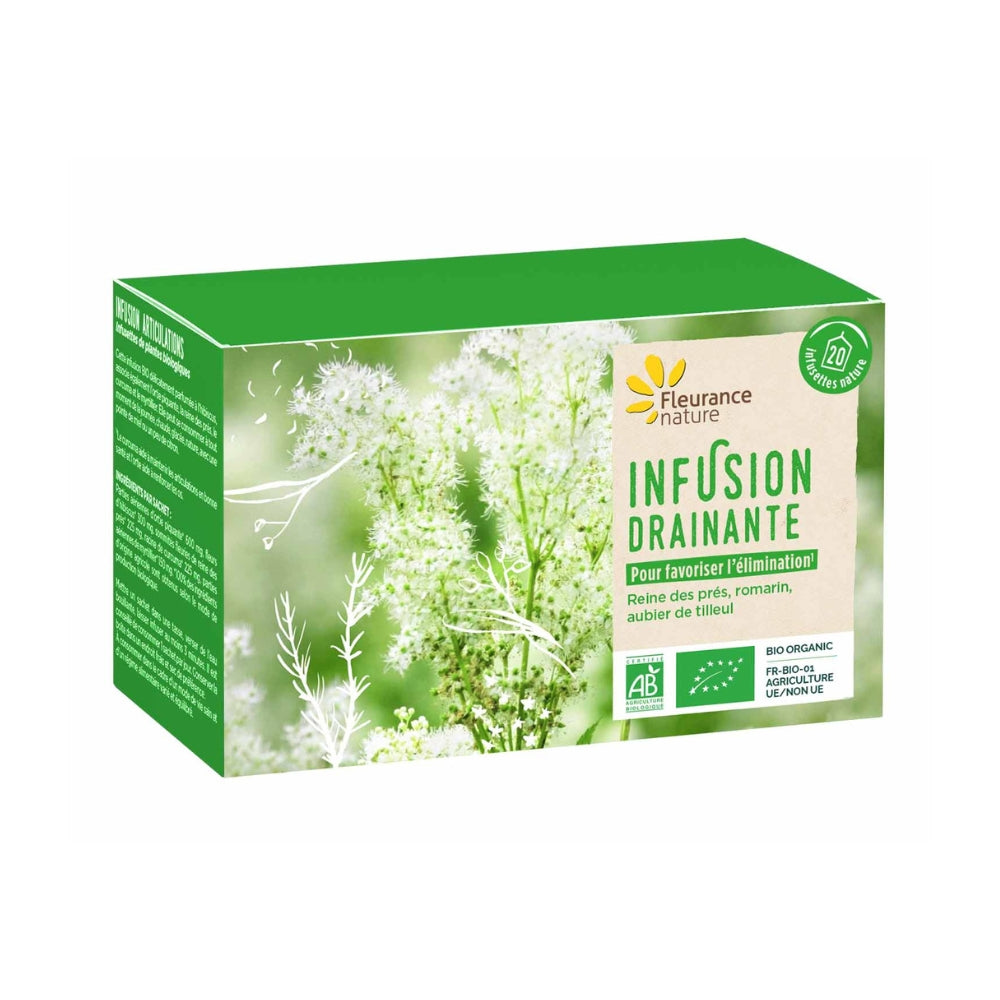 Infusión Drenante Eco Fleurance Nature 20 Bolsitas De 1,5g_0