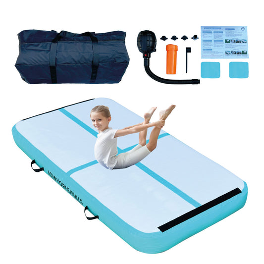 Jowy Airtrack 200x100x20cm Colchoneta Inflable, Color Azul_0