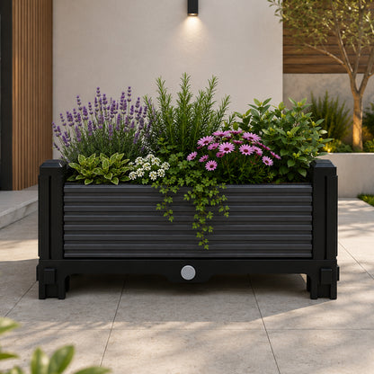 Jardinera Elevada 40x40x22cm Nyana Garden | Modular | Drenaje | Fácil Montaje_5