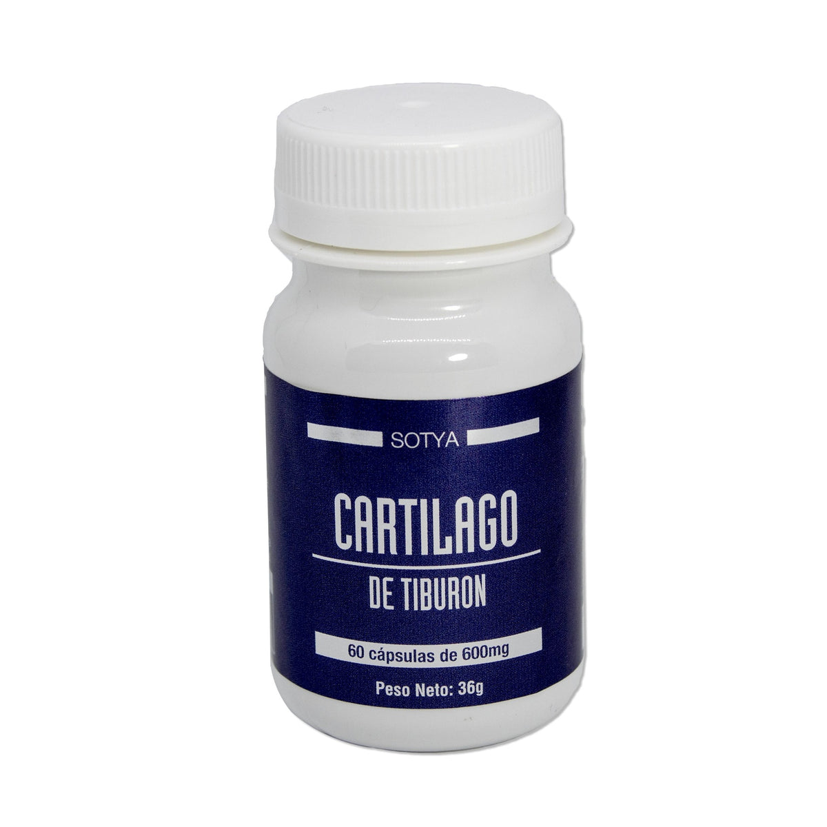 Cartilago Tiburon Sotya  60 Cap De  600 Mg