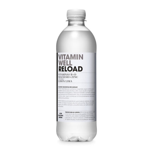 Bebida Vitaminada Reload Lima Limon 500ml Vitamin Well_0