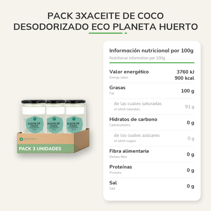 Información nutricional