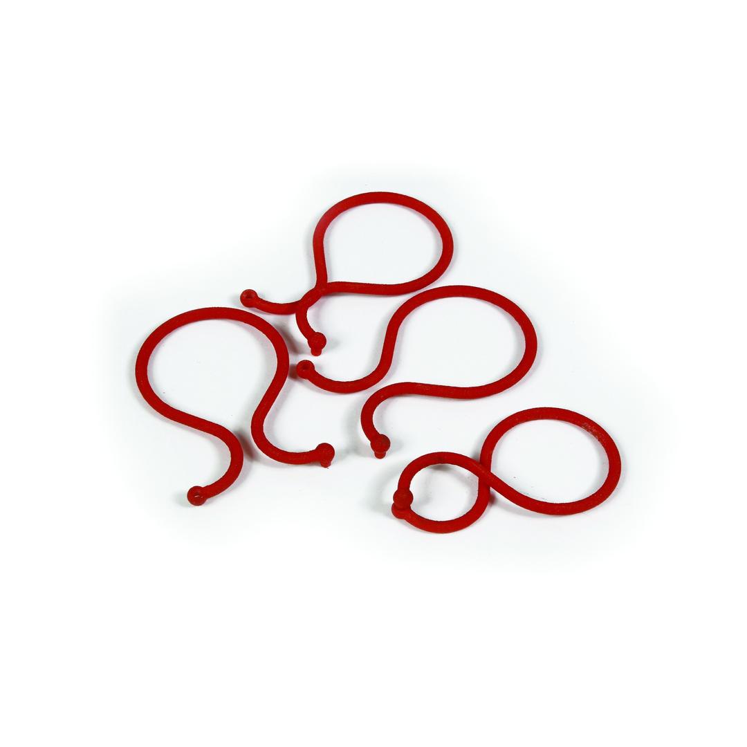 Pack 25 Clips Para Tomateras Tomatoclip 4.5x6.2 Cm Rojo Nortene_0