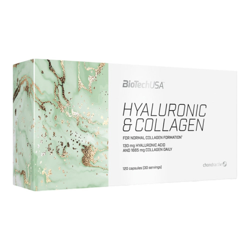Hyaluronic & Collagen 120 Caps_0