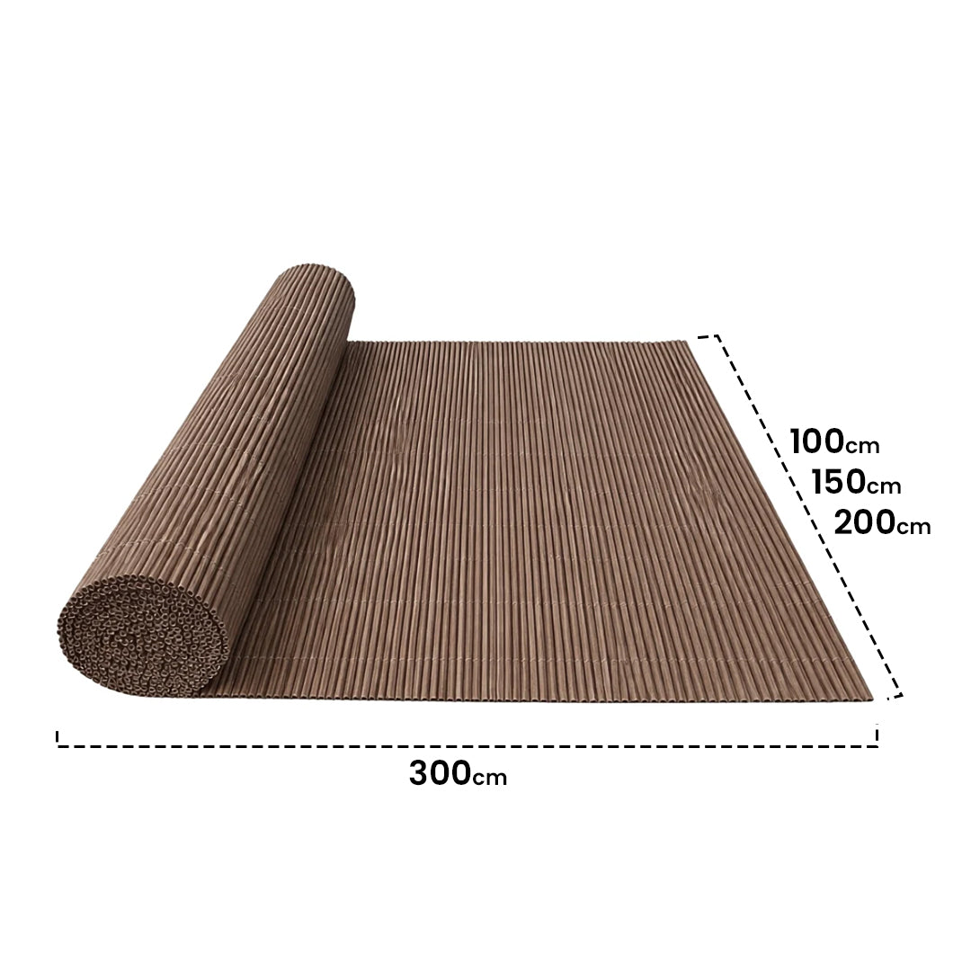 Cañizo Sintetico Fency Wick 1.5x3mt Marron_5