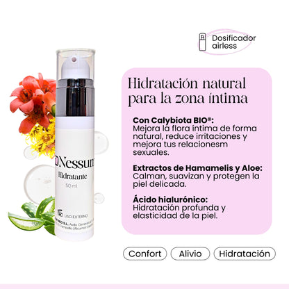 Hidratante Íntimo Menopausia Nessum 50ml | Ácido Hialurónico | Sequedad Vaginal_1