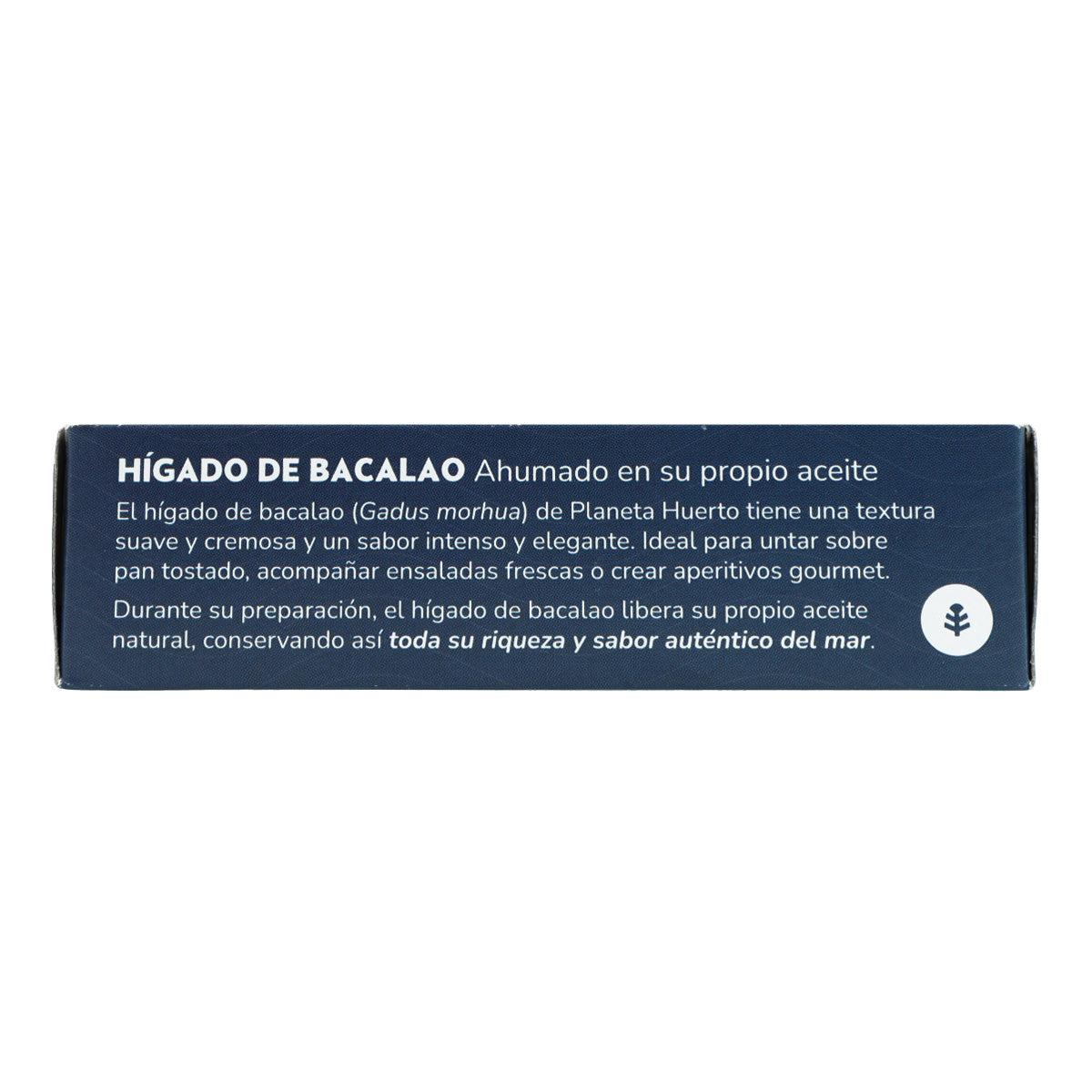 Hígado de bacalao en su propio aceite MSC pesca sostenible Planeta Huerto 120 g