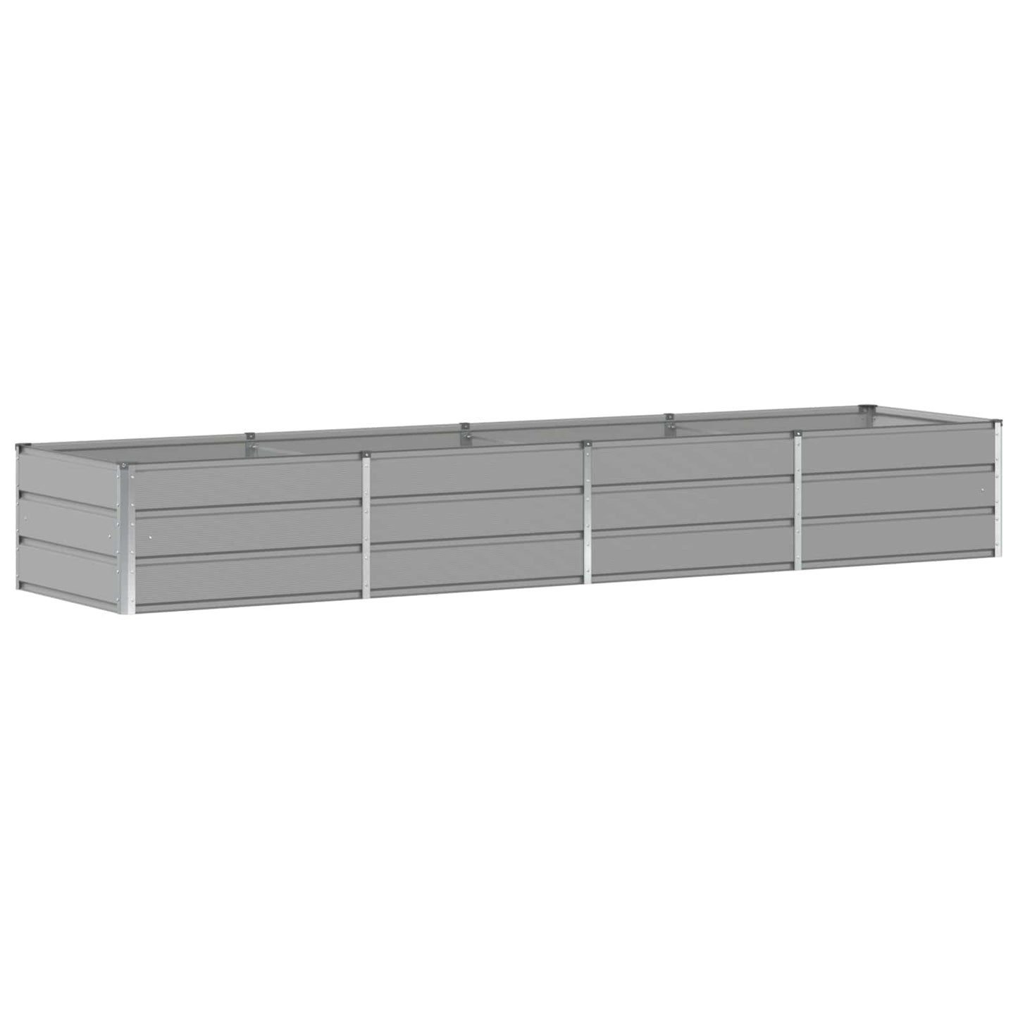 Jardinera Gris Claro 320 X 80 X 45 Cm Acero_0