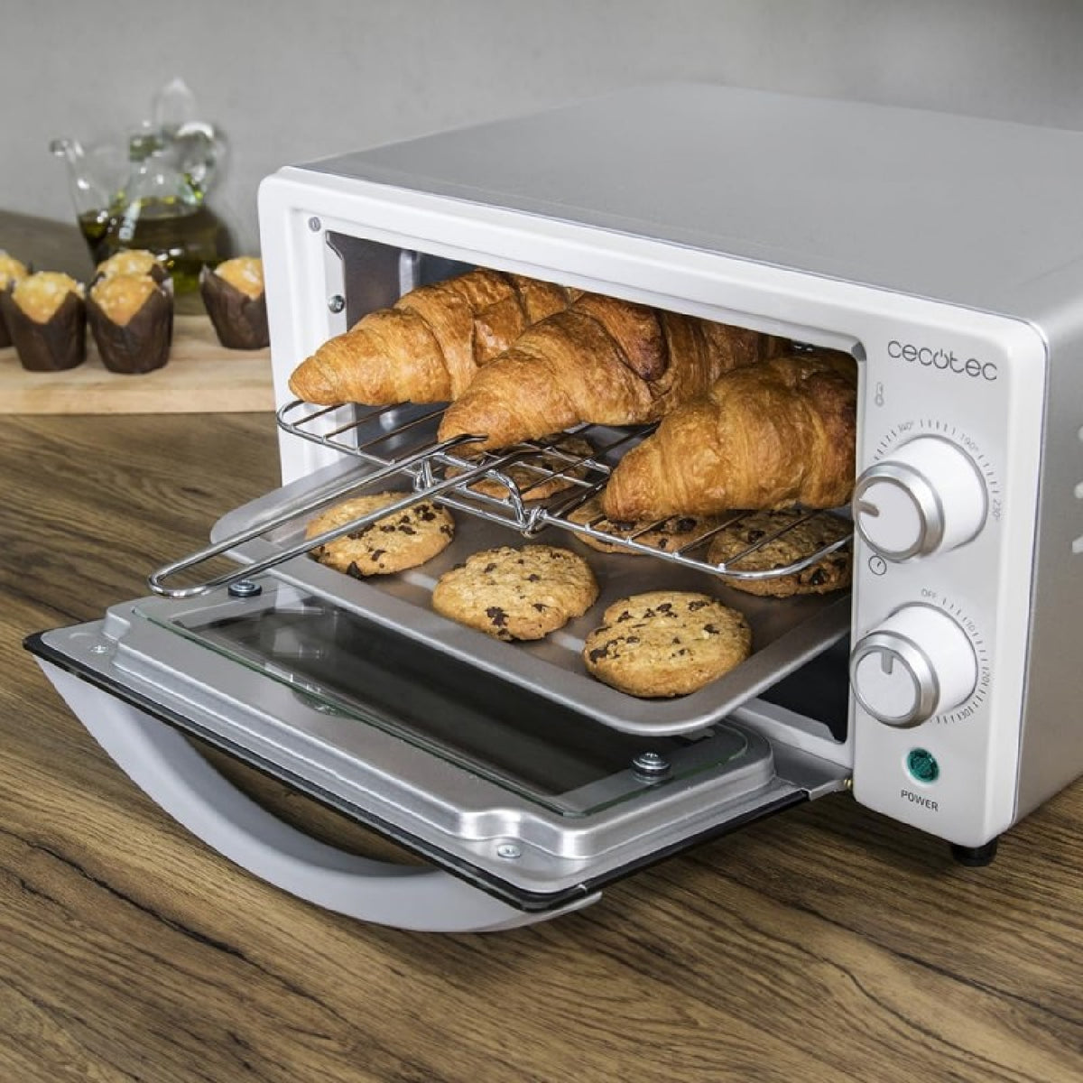 Cecotec Horno De Sobremesa Horno De Sobremesa Bake&toast 1090 White_2