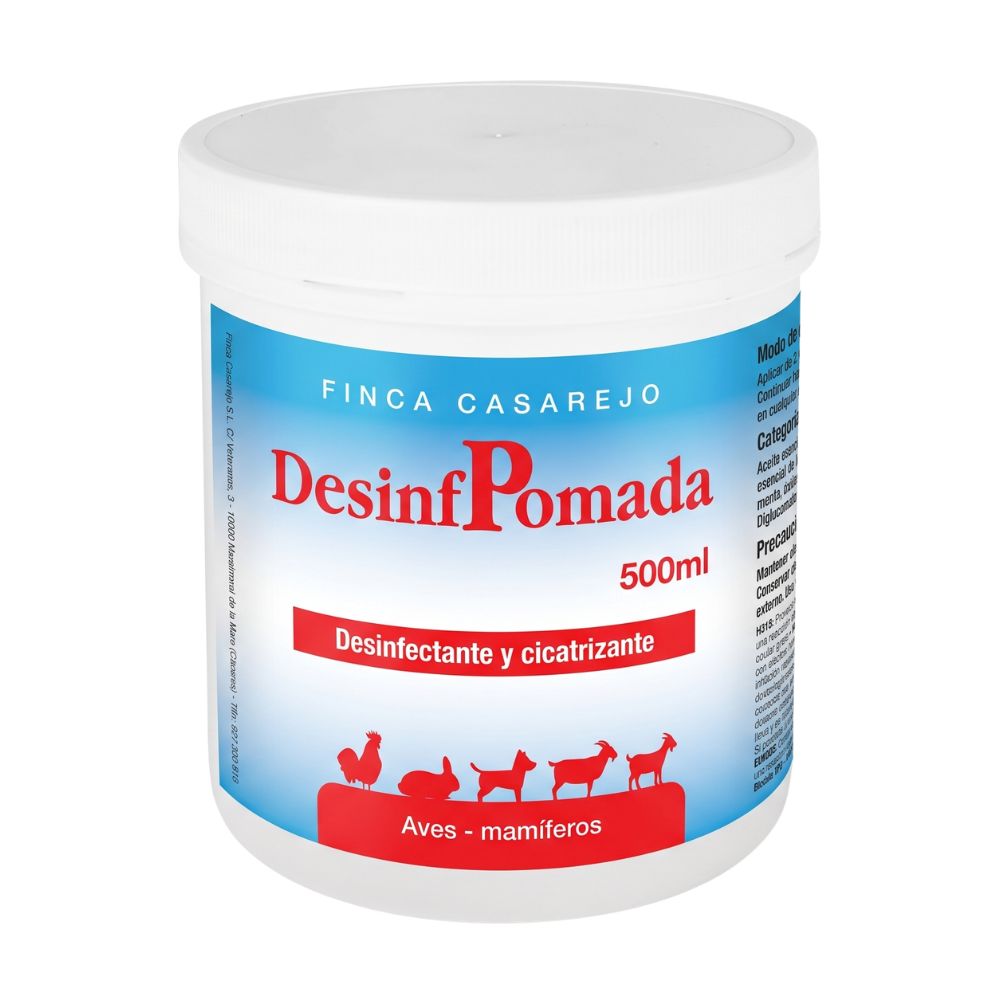 Desinfpomada-producto 100% Natural Para Las Heridas De Los Animales-cura Las Heridas De Aves Y Mamíferos-500ml_0