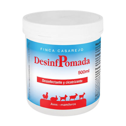 Desinfpomada-producto 100% Natural Para Las Heridas De Los Animales-cura Las Heridas De Aves Y Mamíferos-500ml_0