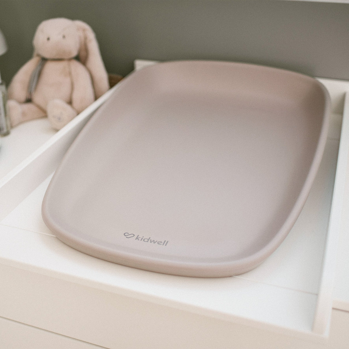 Cambiador De Silicona Espuma Pu Lavable Tibi Beige_5