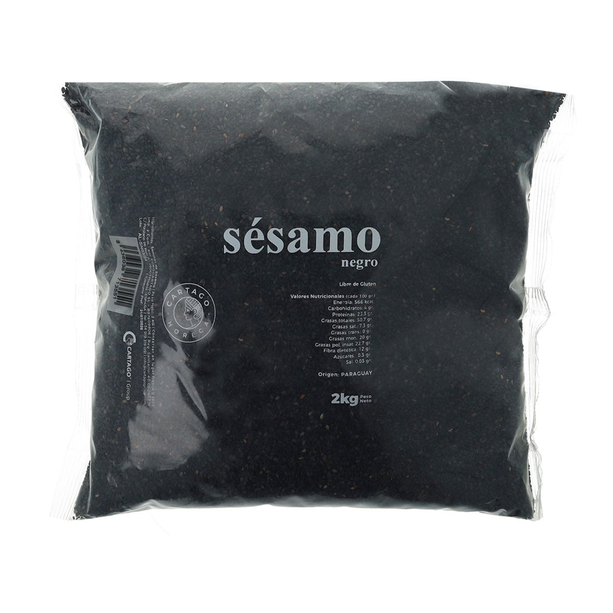 Sesamo Negro 2Kg Cartago Horeca