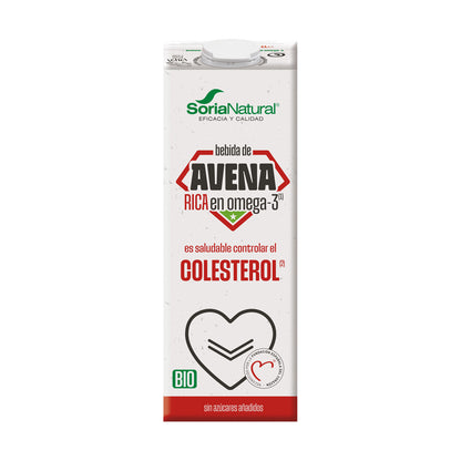 Bebida Ecológica de Avena rica en Omega 3, Soria Natural, 1L