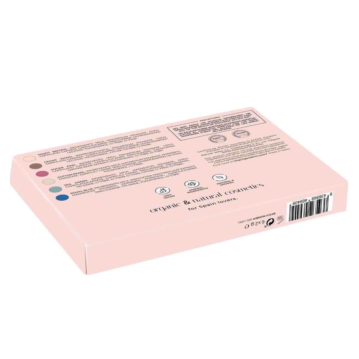 Paleta de Sombra de Ojos Tropical Dream (Vegano) Geoderm 12 g