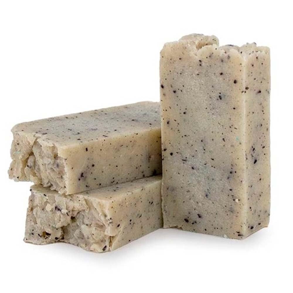 Pack 5 Jabón Natural Avena Y Coco. Exfoliante Para Pieles Delicadas. Calma La Irritación De La Piel Más Seca. Hidratante_0