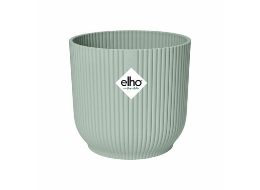 Macetero Vibes Fold Round Elho 14cm Verde Sorbete