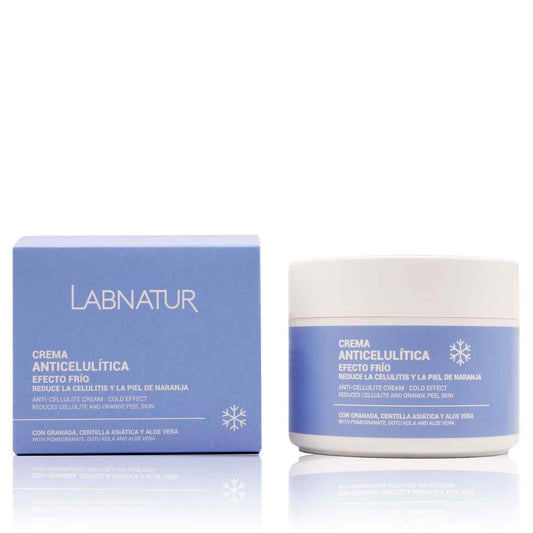 Gel-Crema Anticelulítico Efecto Frío Labnatur 300 ml | Firmeza, Frescor y Piel de Naranja | Vegano_0
