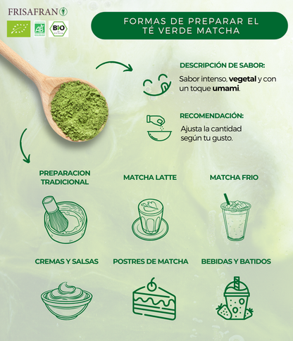 Té Verde Matcha - Calidad Y Sabor | Frisafran 50 G_4